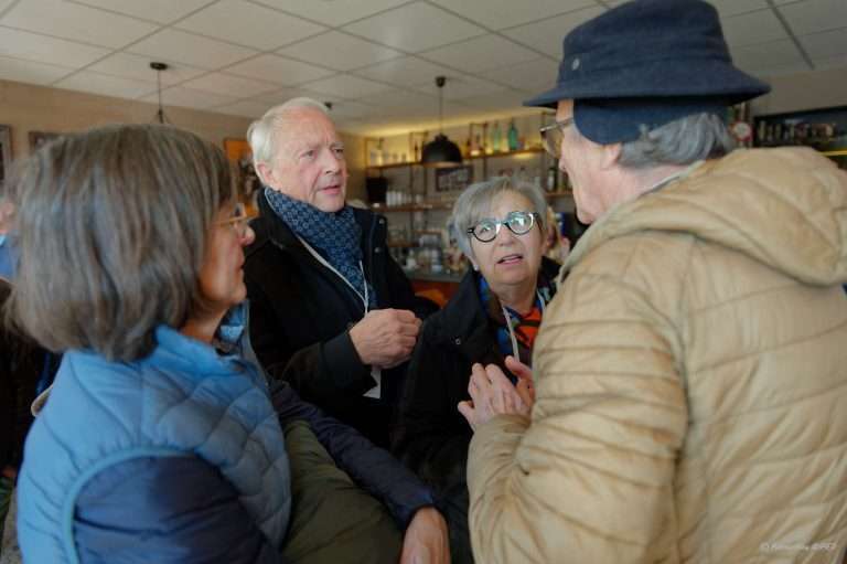 Café d'accueil au Bar Breton de Brec'h le matin