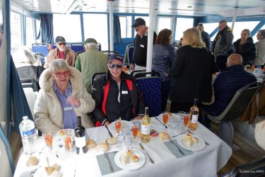 Sortie croisière dans le Golfe le 12 Avril 2026 : apéritif et déjeuner à bord de la vedette Jules Verne. Sortie croisière dans le Golfe le 12 Avril 2026 : apéritif et déjeuner à bord de la vedette Jules Verne.