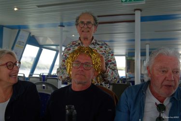Sortie croisière dans le Golfe le 12 Avril 2026 : apéritif et déjeuner à bord de la vedette Jules Verne. Sortie croisière dans le Golfe le 12 Avril 2026 : apéritif et déjeuner à bord de la vedette Jules Verne.