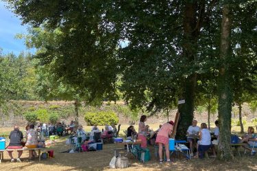 Pique-nique au Chateau de Loyat le 19 Juillet 2026 : Photo de Martine